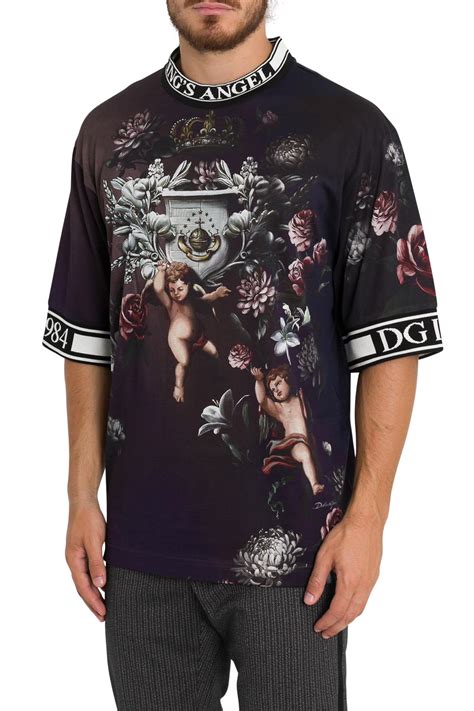 dolce gabbana angel t shirt|dolce gabbana t shirts men's.